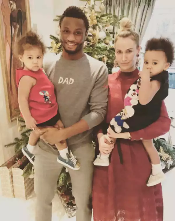 So proud of you my love - Mikel Obi
